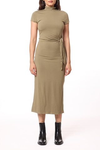 Robe midi - Kaki