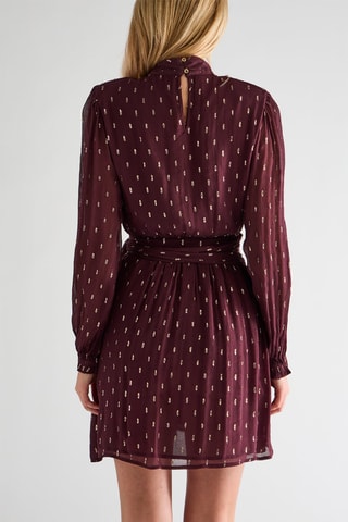 Robe patineuse - Bordeaux