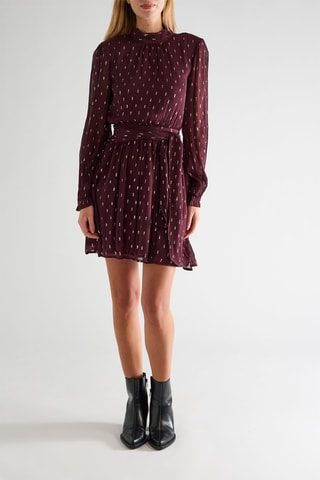 Robe patineuse - Bordeaux