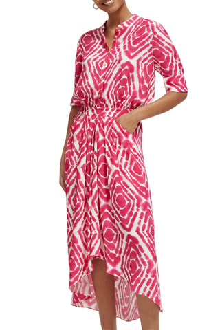 Robe chemise - Rose