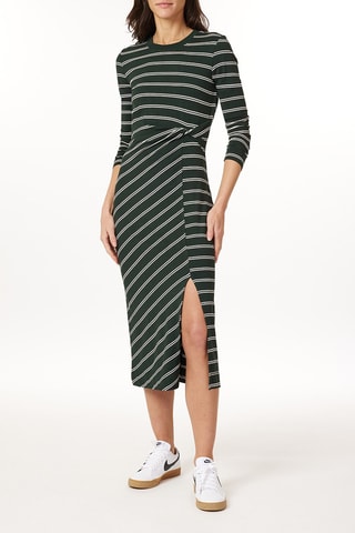 Robe midi - Vert