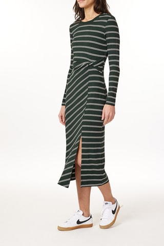 Robe midi - Vert