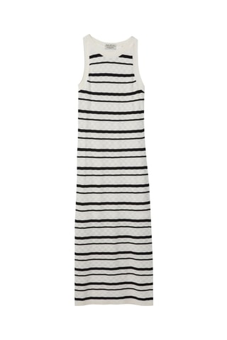 Robe droite sans manches - Blanc