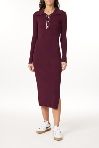 Robe pull - Bordeaux