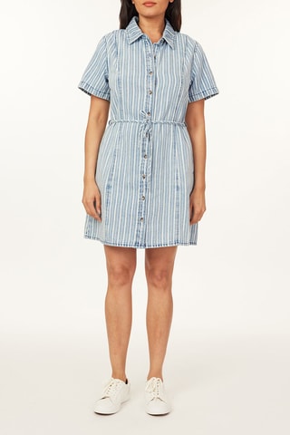 Robe chemise - Bleu