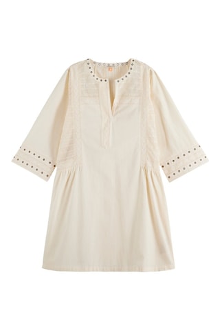 Robe trapèze - Beige