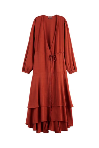 Robe volantée - Rouille