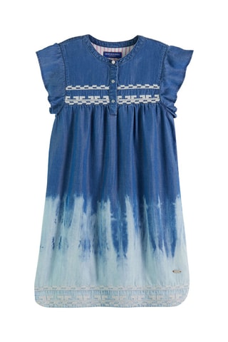 Robe droite en jean - Indigo