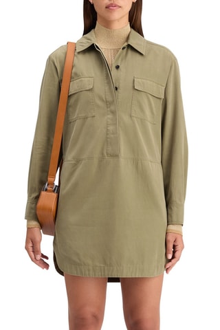 Robe droite - Kaki