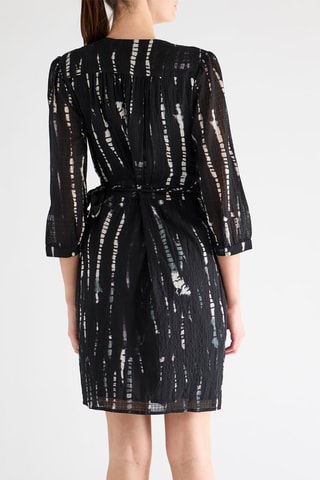Robe portefeuille - Noir