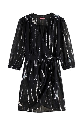 Robe portefeuille - Noir