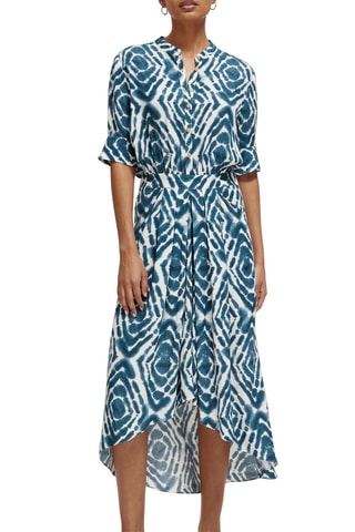 Robe chemise - Bleu