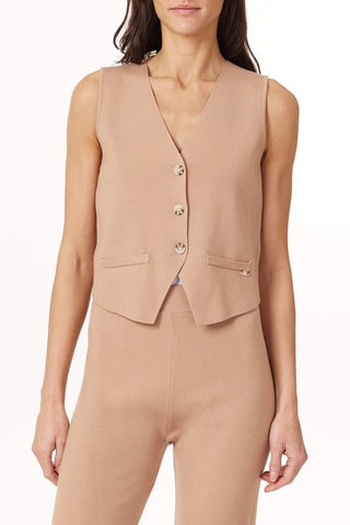 Gilet de costume - Beige