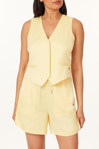 Gilet de costume - Jaune pâle