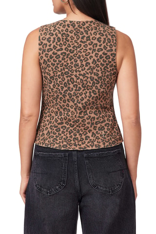 Gilet de costume - Marron et noir
