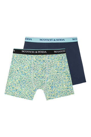 2 boxers - Bleu