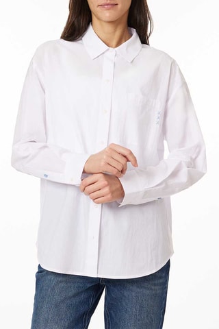 Chemisier oversize - Blanc