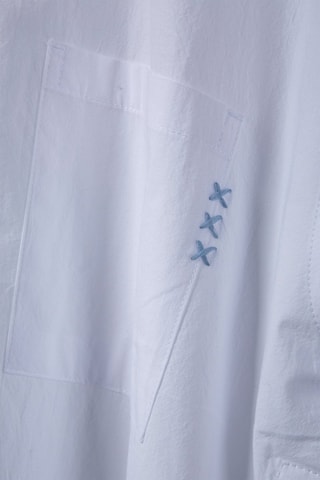 Chemisier oversize - Blanc