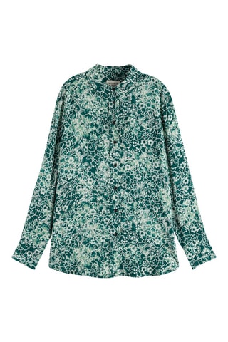 Chemisier relaxed - Vert