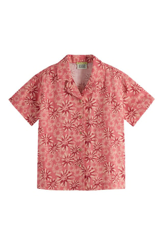 Chemise en lin - Rouge