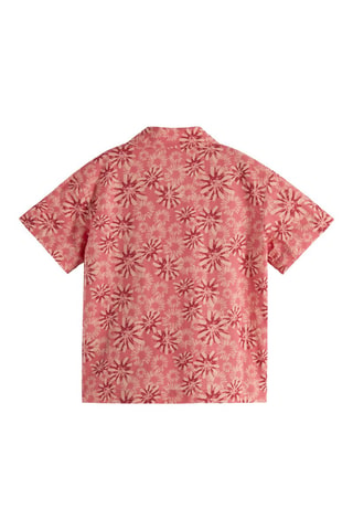 Chemise en lin - Rouge