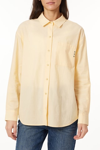 Chemise oversize - Jaune pâle