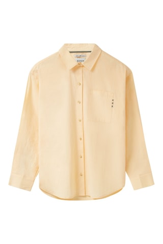 Chemise oversize - Jaune pâle