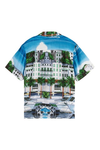 Chemise - Blanc et bleu clair