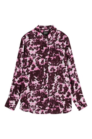 Chemise relaxed - Bordeaux