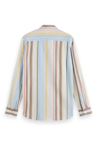 Chemise - Blanc et marron