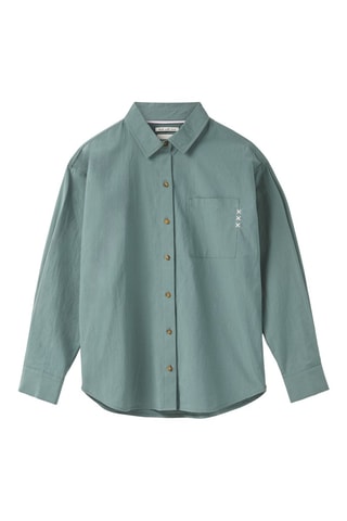Chemise oversize - Vert