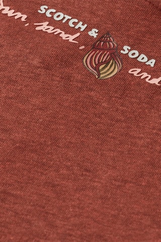 T-shirt en lin - Rouge