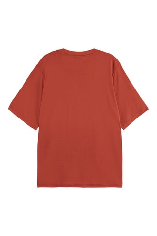 T-shirt relaxed - Rouille
