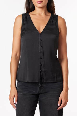 Blouse sans manches - Noir