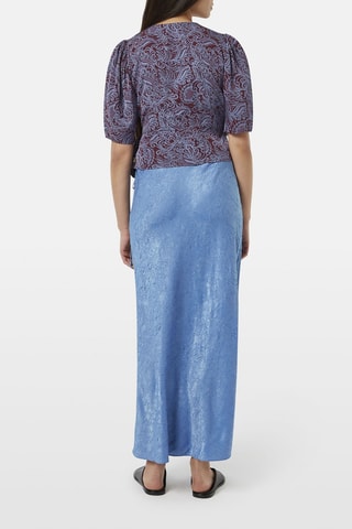 Blouse - Bleu et violet