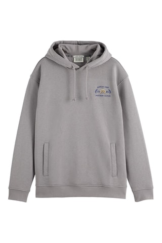 Sweat relaxed à capuche - Gris