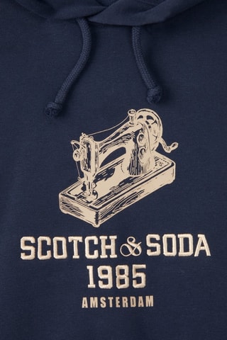 Sweat à capuche - Bleu marine