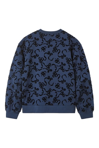 Sweat à manches longues - Bleu marine