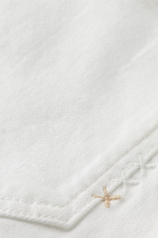 Short en jean - Blanc