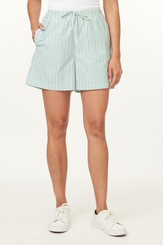 Short - Vert et blanc