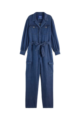 Combinaison en jean - Bleu