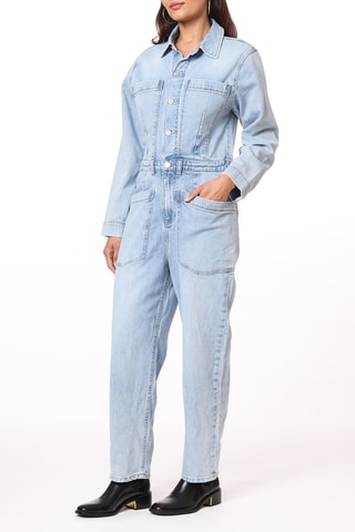 Combinaison en jean - Bleu clair
