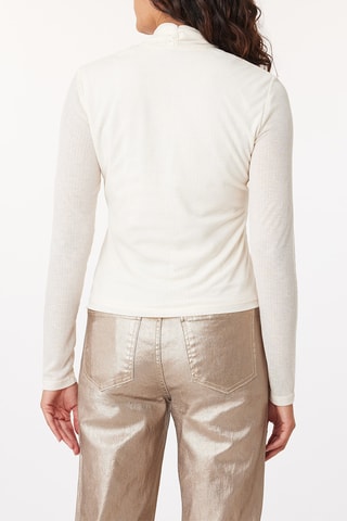 Top et foulard - Ecru