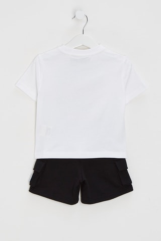 T-shirt et short - Blanc et noir