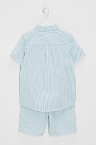 Chemise et short - Bleu clair