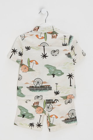 Chemise et short - Beige