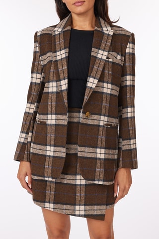 Blazer en laine - Marron