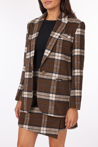 Blazer en laine - Marron