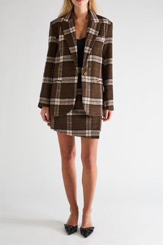 Blazer en laine - Marron