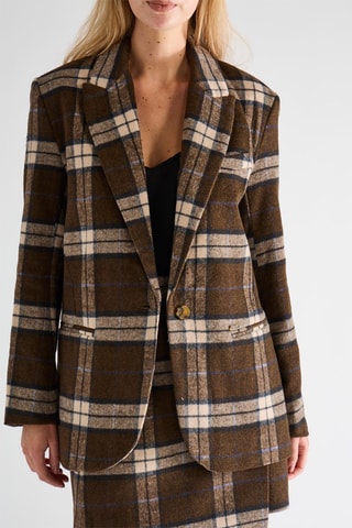 Blazer en laine - Marron
